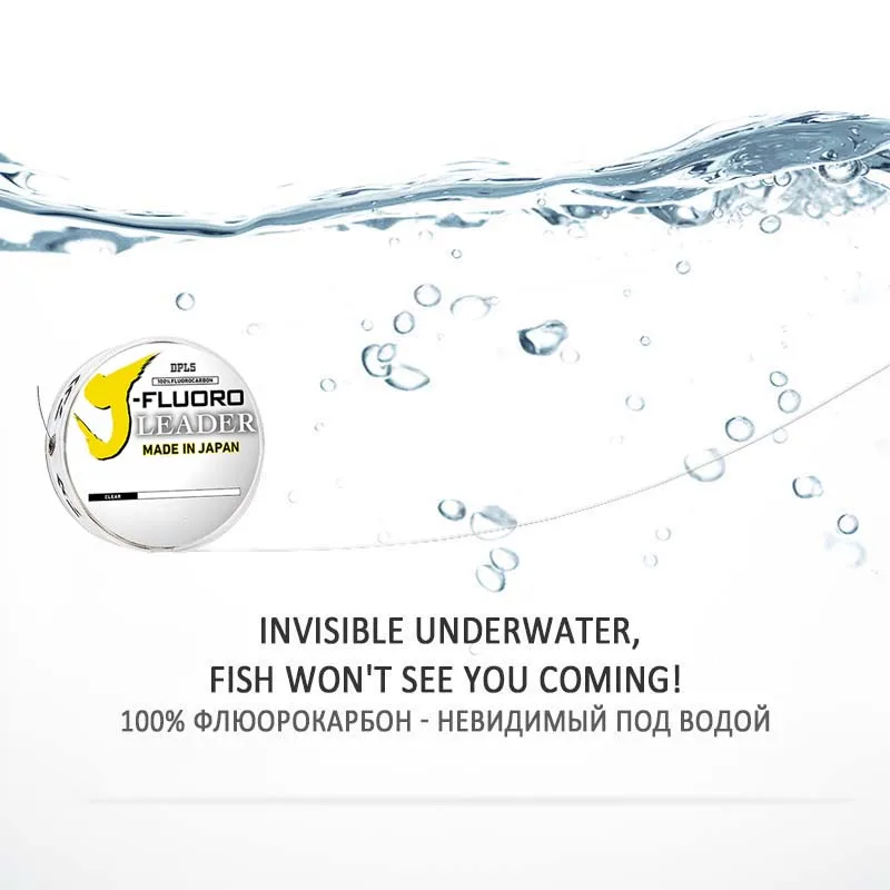 Linha de pesca líder de fluoro - Ice Fishing Line avaliação e preço